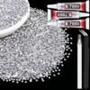 6000Pcs 3mm Resin Rhinestones with 3Pcs 10ml B7000 Jewelry G...