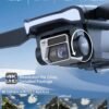 81xqzRdQlrL._AC_SL1500_.jpg 2650 ft Long Range Super Enduring Brushless Motor Drone with 84 Mins Super Long Flight Time, Drone with 4K HD Camera for Beginners, CHUBORY A77 WiFi FPV Quadcopter, Follow Me, Auto Hover, 3 Batteries