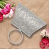 Crystal Clutch Purses Bride and Bridesmaid Handbag Elegant W...