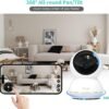 Alaga Indoor Security Camera,3K 5G and 2.4G WiFi, 360° Pan/T...