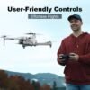 Drone with Camera for Adults Beginner 4K,52-Min Max Flight Time,10000 Feet Control Range,249g Foldable FPV RC Quadcopter,Smart Return Home,5G Transmission,Brushless Motor, Wind Resistance(Grey)