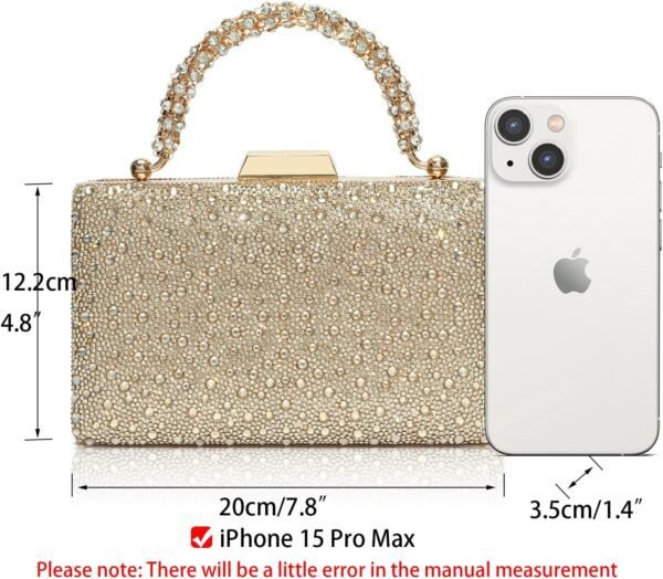 CARIEDO Women's Evening Bag Elegant Clutch Sophisticated Dia...