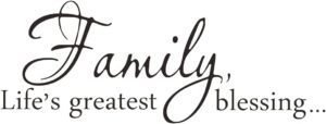 Family Life's Greatest Blessing Vinyl Wall Decal, Removable ... Family Life's Greatest Blessing Vinyl Wall Decal, Removable ...