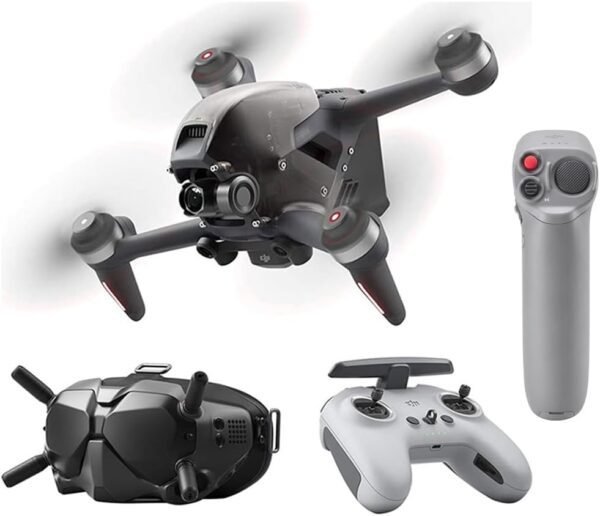DJI CP.FP.00000001.01 FPV Combo Drone with Remote Control and V2 DJI CP.FP.00000001.01 FPV Combo Drone with Remote Control and V2 Goggles (Renewed) Bundle with DJI FPV Motion Controller