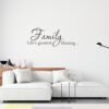 Family Life's Greatest Blessing Vinyl Wall Decal, Removable ...