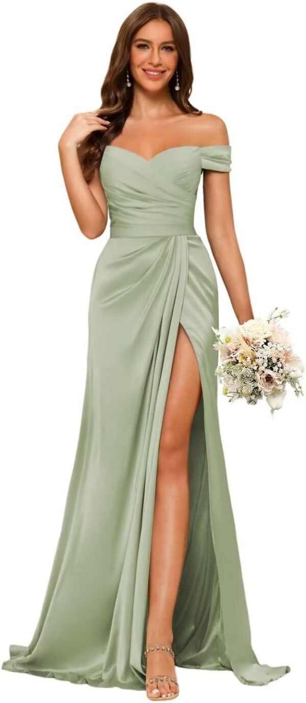 Dessiny Women's Off Shoulder Mermaid Bridesmaid Dresses 2025...