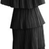 ETCYY Women's Off The Shoulder Ruffles Summer Wedding Guest ...