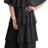 ETCYY Women's Off The Shoulder Ruffles Summer Wedding Guest ...