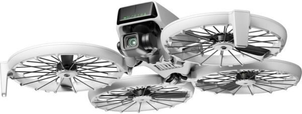 DJI Flip Fly More Combo With RC 2 Screen Remote Controller, Drone With 4K UHD Camera for Adults, 3 Batteries Bundle with 128 gb SD Card Strobe Lights and More