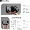 611k1jCOSnL._AC_SL1500_.jpg 2 | FPV Goggles for All Camera Drones | Unibody Lens | HD FPV Goggles | Compatible Versatile Skyview FPV Drone Goggles | Clear Immersive View | All GPS Camera Drone