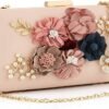 Gets PU Leather Purses and Handbags for Women Floral Beaded ...