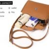 Genuine Leather Satchel for Women - Crossbody Bag with Adjus...