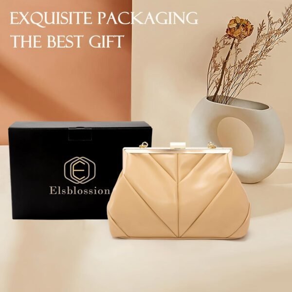 Clutch Purses for Women, PU Leather Evening Bag, Evening Han...