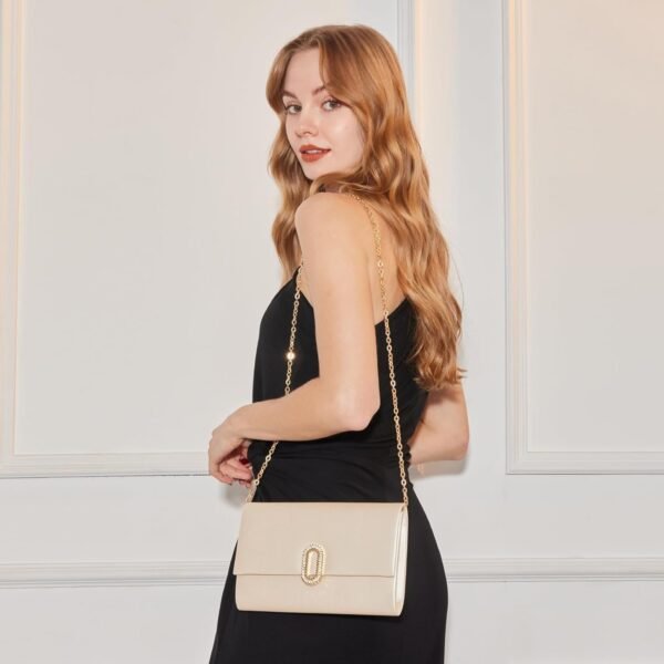 Kseymeir Women Clutch Handbag Evening Shoulder Crossbody Pur...
