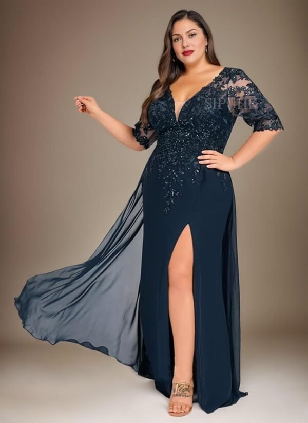 SIPUHK Sparkly Mother of The Bride Dresses for Wedding Lace ...