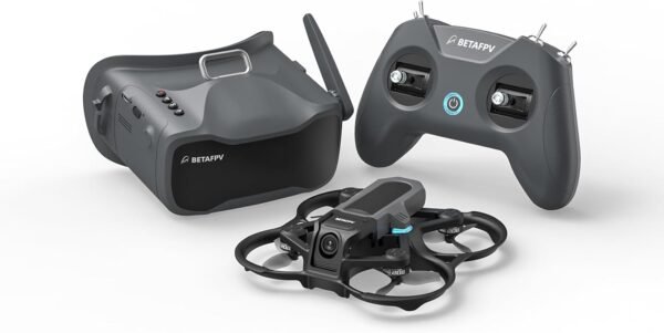 BETAFPV Aquila16 FPV Kit with LiteRadio 2 SE Transmitter for Simulator, VR03 Goggles with DVR Recording Function, 3 Flight Modes, Supported 1S RTF Kit for FPV Beginner to Fly Indoor & Outdoor ELRS V3