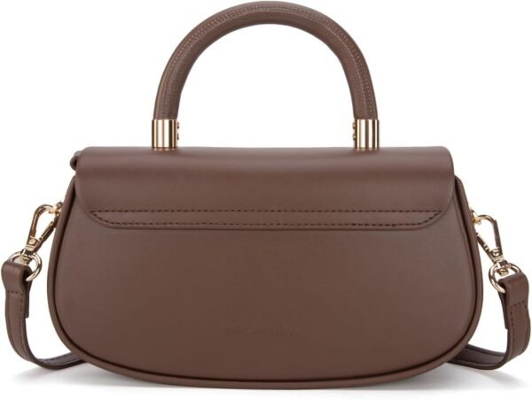 Milan Chiva Small Elegant Top Handle Purses for Women Mini F...
