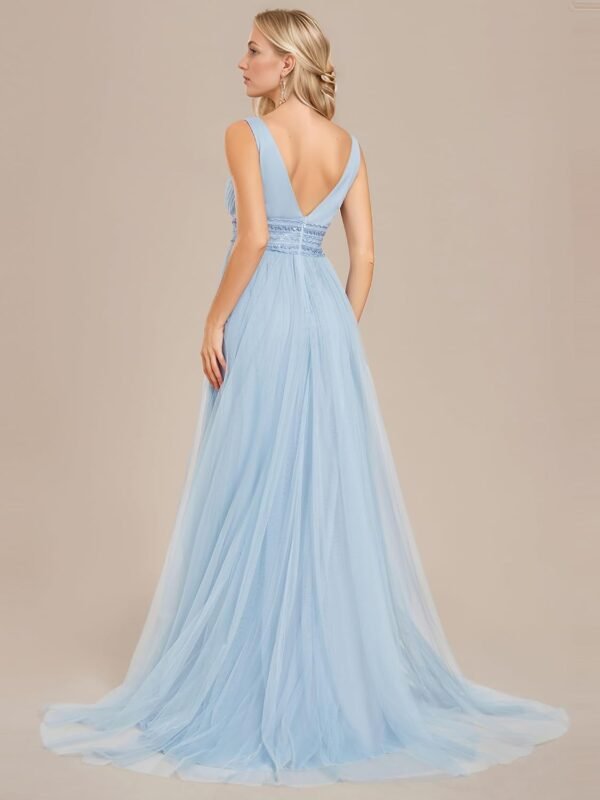 Ever-Pretty Women's Sleeveless Tulle Prom Dresses A-Line Lon...