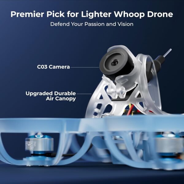 61cgDtyi88L._AC_SL1500_.jpg BETAFPV Air65 Brushless Whoop Quadcopter, 1S Ultralight 65mm Micro Whoop Drone with C03 FPV Camera, 0702SE Ⅱ 27000KV Motors, G473 5IN1 Air Brushless FC ELRS Receiver for Indoor Outdoor FPV Racing