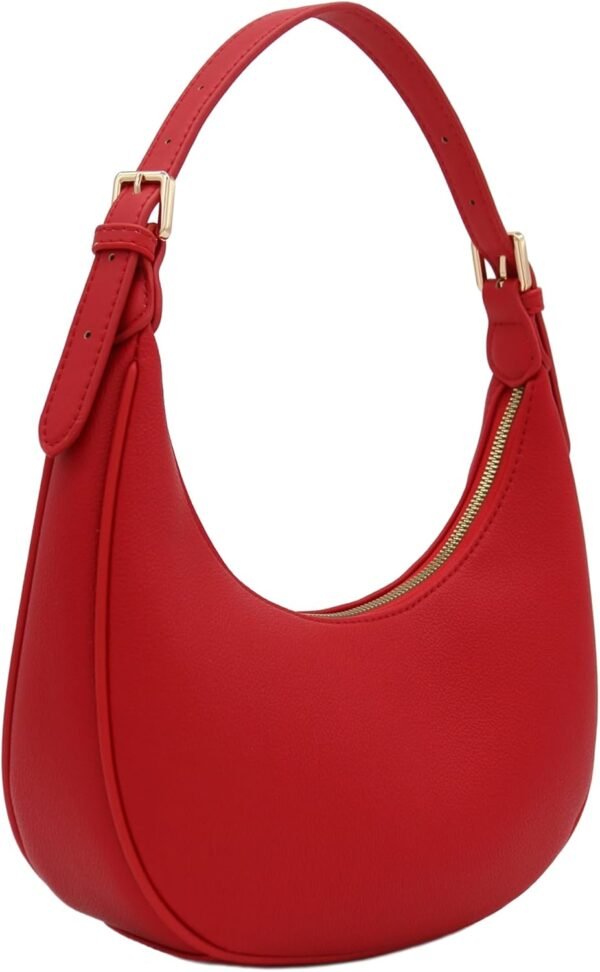 Elegant Crescent Shoulder Bag Underarm Purse