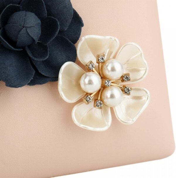 Gets PU Leather Purses and Handbags for Women Floral Beaded ...