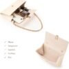 Kseymeir Women Clutch Handbag Evening Shoulder Crossbody Pur...
