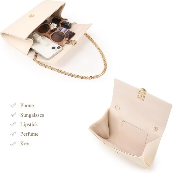 Kseymeir Women Clutch Handbag Evening Shoulder Crossbody Pur...