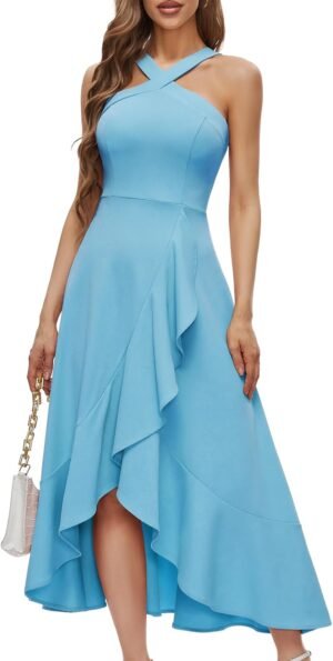 Bbonlinedress Halter Cocktail Women Dresses Prom Formal Wedd... Bbonlinedress Halter Cocktail Women Dresses Prom Formal Wedd...