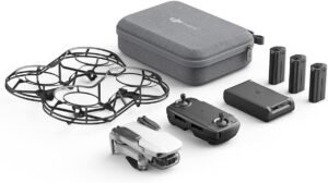 DJI Mavic Mini Combo- Drone with Camera 3-Axis Gimbal GPS 30min Flight Time, less than 0.55lbs, Gray