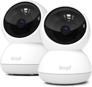 Alaga Indoor Security Camera,3K 5G and 2.4G WiFi, 360° Pan/T... Alaga Indoor Security Camera,3K 5G and 2.4G WiFi, 360° Pan/T...