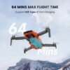 FIMI Mini 3 4K GPS drone with 3-Axis Gimbal,Under 249g,4K/60FPS Video,48MP Photo,12X Zoom, 9KM Transmission,64-Min Flight Time,AI Night Video,Visual Tracking,Auto Return,Foldable for Adults
