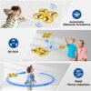 711G7J0U6L._AC_SL1500_.jpg 2024 Upgraded Hand Controlled Drone for Kids Small Rc Quadcopter Aircraft With Smart Watch, Cool LED Remote Control Drone 360° Flips, 3 Modes, 2 Larger Capacity Batteries