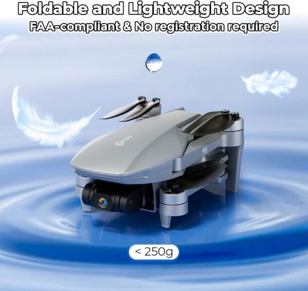 711YdzywWgL._AC_SL1500_.jpg Contixo F36 GPS Drone with 4K Camera – 3-Axis Gimbal Stabilizer, 2 Miles Long Range, 25 Min Flight, WiFi FPV, Optical Flow, Brushless Motors, Follow Me, One Key Return, No FAA Registration Needed