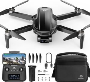 DEERC Drones with Camera for Adults 4K