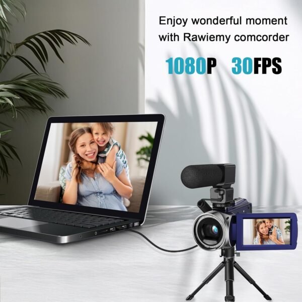 Video Camera Camcorder FHD 1080P 36MP YouTube Vlogging Camer...