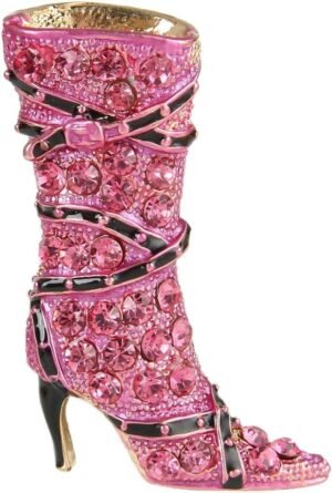 EVER FAITH Lady High-Heel Brooch Pink Austrian Crystal Shoe ... EVER FAITH Lady High-Heel Brooch Pink Austrian Crystal Shoe ...