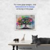 Inspirational Tree of Life Wall Art - Home Office Gifts for ...