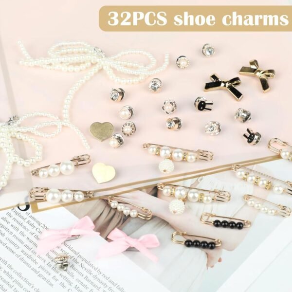 32Pcs Shoe Charms for Sneakers, Shoe Lace Charms Jewelry for...