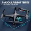 71FksAf8XL._AC_SL1500_.jpg Holy Stone GPS Drone with 1080P HD Camera FPV Live Video for Adults and Kids, Quadcopter HS110G Upgraded Version, 2 Batteries, Altitude Hold, Follow Me and Auto Return, Easy to Use for Beginner