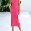 PRETTYGARDEN Women's 2025 Summer Sleeveless Bodycon Dress Te...