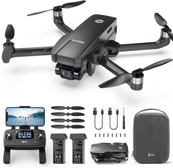 Holy Stone HS720G 2-Axis Gimbal Drones with 4K EIS Camera, Holy Stone HS720G 2-Axis Gimbal Drones with 4K EIS Camera, 2 Batteries 52-Min Flight Time, Brushless Motors, GPS Auto Return, Video Transmission, Mini Foldable Drone for Beginners Adults