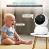 Alaga Indoor Security Camera 3K,Baby Monitor,Human Pet Motio...
