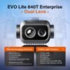 Autel Robotics EVO Lite 640T Enterprise, 640x512@30 fps T~hermal Imaging,1/2'' CMOS 48MP Visible Camera,16x Digital Zoom, AI Target Recognition, Remote ID Supported, 40 Minutes, 12KM Transmission