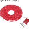 MECCANIXITY 5 Yard 6mm 0.24 inch Glitter Sequins Rope Sequin...