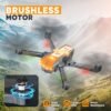 71Q2SaHysHL._AC_SL1500_.jpg GPS Drones with 4K Camera for Adults with Brushless Motor and Follow Me Mode,Long Flight Time and Distance,5G FPV Transmission and Auto Return,G9 Foldable RC Quadcopter for Beginner and Kids,Under249g (Dark gray)