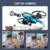 4DRC M3 Drone with 1080P HD Camera for Adults Kids Beginners,Remote Control Foldable quadcopters Helicopter Boys Toys/Gift,with Auto Hover, One Key Start,3D Flips