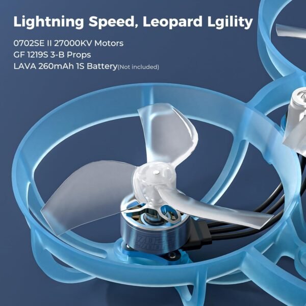 71QLTD6b4L._AC_SL1500_.jpg BETAFPV Air65 Brushless Whoop Quadcopter, 1S Ultralight 65mm Micro Whoop Drone with C03 FPV Camera, 0702SE Ⅱ 27000KV Motors, G473 5IN1 Air Brushless FC ELRS Receiver for Indoor Outdoor FPV Racing