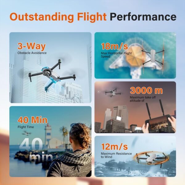 Autel Robotics EVO Lite 640T Enterprise, 640x512@30 fps T~hermal Imaging,1/2'' CMOS 48MP Visible Camera,16x Digital Zoom, AI Target Recognition, Remote ID Supported, 40 Minutes, 12KM Transmission