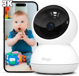 Alaga Indoor Security Camera 3K,Baby Monitor,Human Pet Motio... Alaga Indoor Security Camera 3K,Baby Monitor,Human Pet Motio...