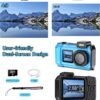 UHD 8K Underwater Camera, 70MP 33FT WiFi Waterproof Digital ...